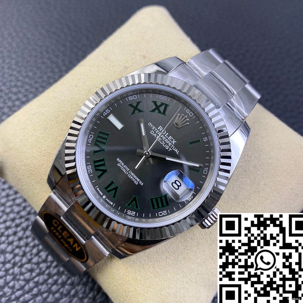 Rolex Clean Factory M126334-0021 Dial Grey Datejust 0928
